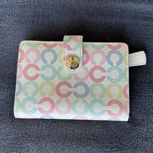 Colorful Coach Wallet